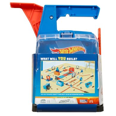 Hot Wheels, Wyrzutnia w przenośnej walizeczce, zestaw