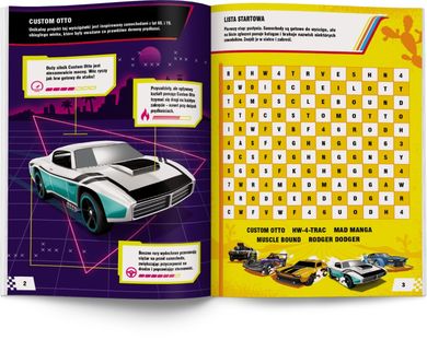 Hot Wheels. Wyścig przez kontynent + auto
