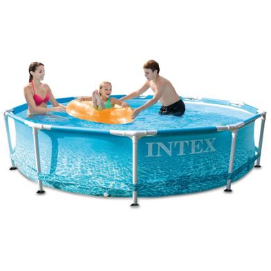 Intex, basen ogrodowy, stelażowy z pompą, 305-76 cm