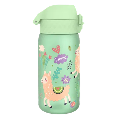 Ion8, Lama, bidon z ustnikiem, zielony, 350 ml