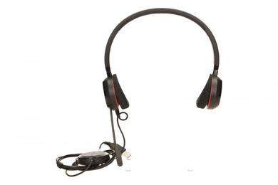 Jabra, Evolve 20 Duo, MS, zestaw słuchawkowy