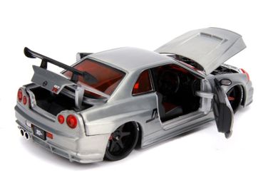 Jada Toys, 2002 Nissan Skyline GTR R34, Wave 5, model pojazdu, 1:24