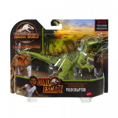 Jurassic World, Dzikie dinozaury, Velociraptor, figurka