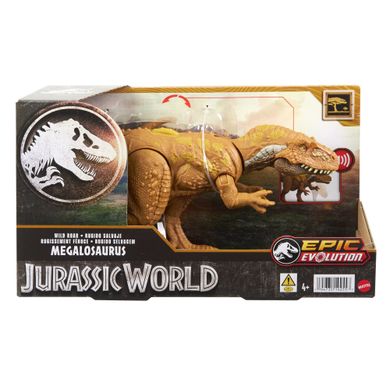 Jurassic World, Megalozaur, Groźny ryk, figurka dinozaura z dźwiękiem