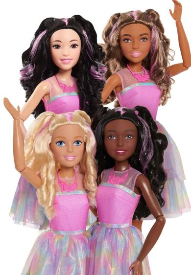 Just Play, Barbie, lalka blondynka, 70 cm