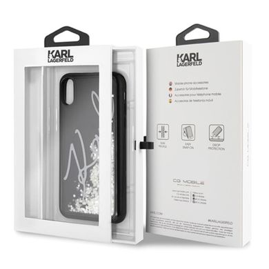 Karl Lagerfeld, etui ochronne Hard Case Glow In The Dark do iPhone X/ iPhone XS KLHCPXPH2IR