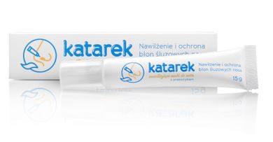 Katarek, nawilżająca maść do nosa z prebiotykiem, 15 g