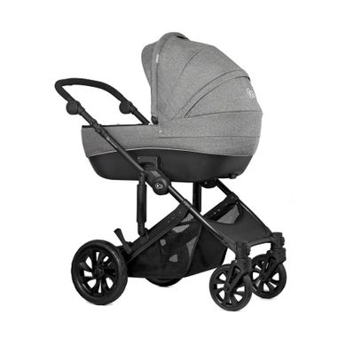 Kinderkraft, Prime Lite, wózek wielofunkcyjny 3w1, Grey