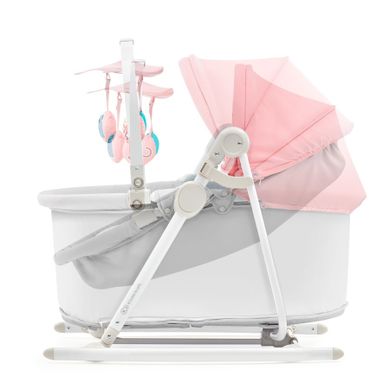 Kinderkraft, Unimo Up, leżaczek, bujaczek, krzesełko 5w1, Pink