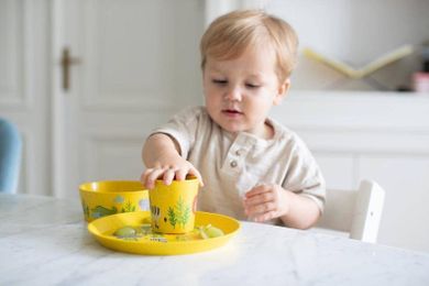 Koziol, zestaw obiadowy dla dzieci, organic
