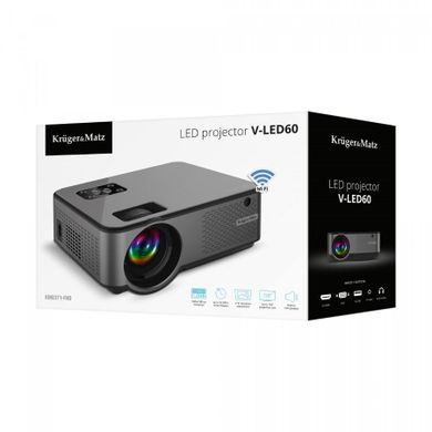 Kruger & Matz, projektor, LED, V-LED60 Wi-Fi