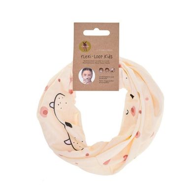 Lassig, Flexi Loop Leopard, wielofunkcyjna chusta, rose