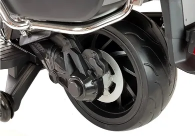 Lean Cars, BMW R1200, Motor policyjny, pojazd na akumulator, biały