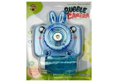 Lean Toys, Aparat, maszynka do baniek mydlanych, niebieska