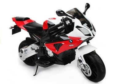 Lean Toys, Motor BMW, pojazd na akumulator, czerwony