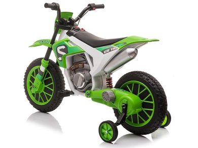 Lean Toys, Motor, pojazd na akumulator, zielony
