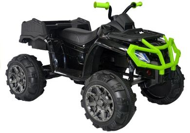 Lean Toys, Quad, pojazd na akumulator, zielony