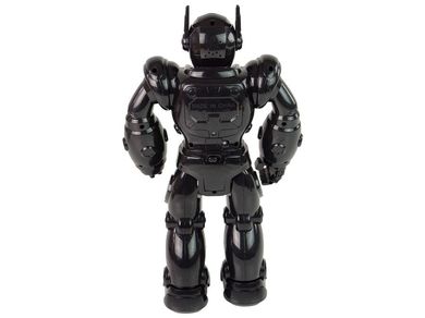 Lean Toys, robot interaktywny, czarny