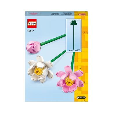 LEGO Botanicals, Kwiaty lotosu, 40647