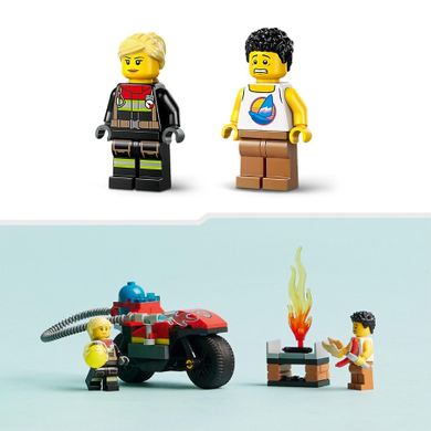 LEGO City, Strażacki motocykl ratunkowy, 60410