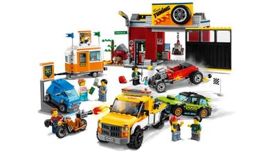 LEGO City, Warsztat tuningowy, 60258