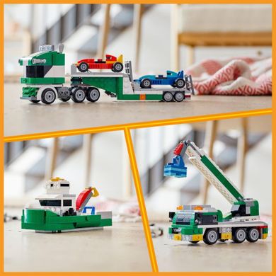 LEGO Creator, Laweta z wyścigówkami, 31113