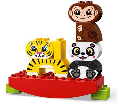 LEGO DUPLO, Moje pierwsze zwierzątka na równoważni, 10884