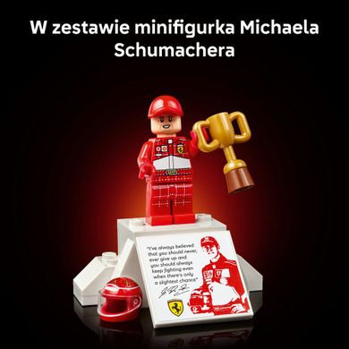 LEGO Icons, Ferrari F2004 i Michael Schumacher, 11375