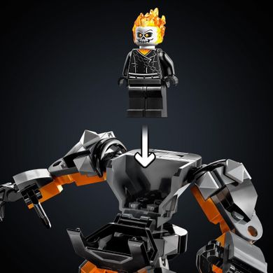 LEGO Marvel, Upiorny Jeździec - mech i motor, 76245