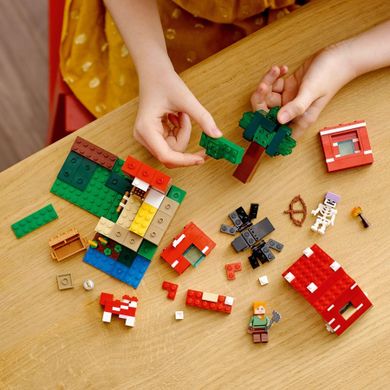 LEGO Minecraft, Dom w grzybie, 21179