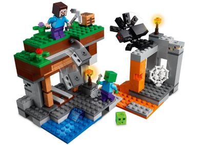 LEGO Minecraft, „Opuszczona” kopalnia, 21166