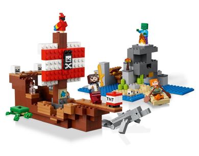 LEGO Minecraft, Przygoda na statku pirackim, 21152