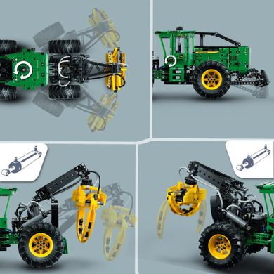 LEGO Technic, Ciągnik zrywkowy John Deere 948L-II, 42157