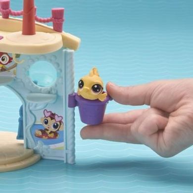 Littlest Pet Shop, Zwierzakowe miejsca, Park wodny, zestaw z figurką