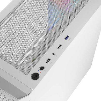 Logic Concept, Aramis ARGB Midi, obudowa komputerowa, USB 3.0, biała