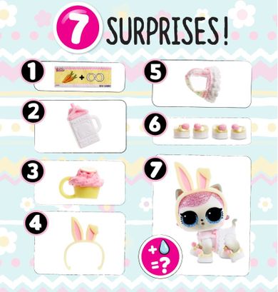 L.O.L. Surprise, Spring Bling, zwierzątko z uszkami króliczka