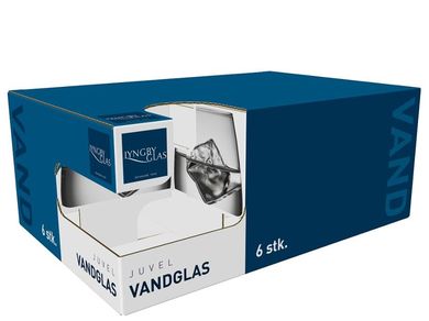 Lyngby Glas, szklanki do wody, Juvel, 390 ml, 6 szt.