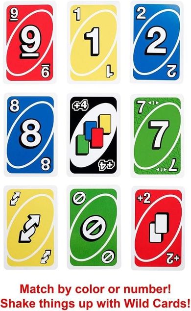 Mattel, UNO Showdown, gra karciana