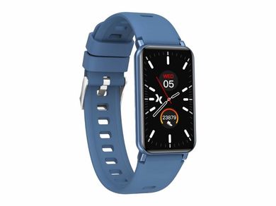 Maxcom, Fit FW53 Nitro 2, smartwatch, niebieski