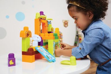 Mega Bloks, Przygodowe zoo, klocki, 45 elementów
