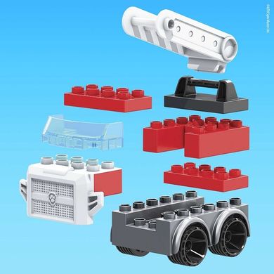 Mega Bloks, Psi Patrol. Zestaw pojazdów ratunkowych, klocki, 87 elementów