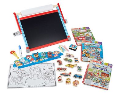Melissa & Doug, Psi Patrol, Tabletop Art Center, dwustronna tablica edukacyjna