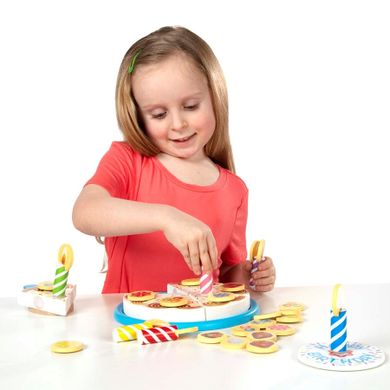 Melissa & Doug, Tort urodzinowy, drewniany