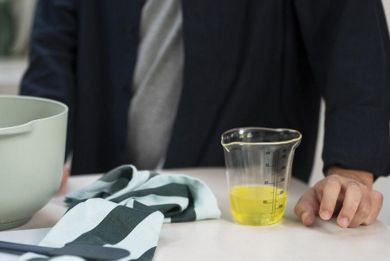 Mepal, Chef It, dzbanek z miarką i pokrywką, Nordic Sage, 500 ml
