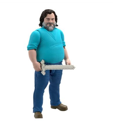 Minecraft, Movie, Steve, figurka