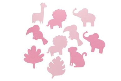 MoMi, Zawi, puzzle piankowe, różowe