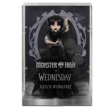 Monster High x Wednesday, Rave'N Balowa sukienka, lalka kolekcjonerska