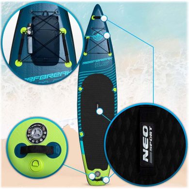 Neo-Sport, deska SUP Reefbreak, 350-81-15 cm