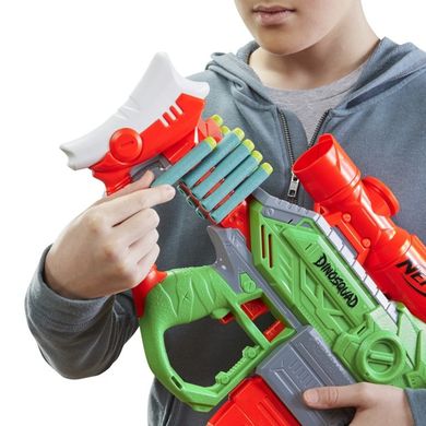 Nerf Dinosquad, Rex Rampage, wyrzutnia i 20 strzałek