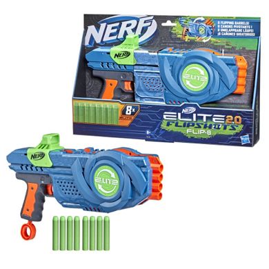 Nerf Elite 2.0, Flip-8, wyrzutnia i 8 strzałek